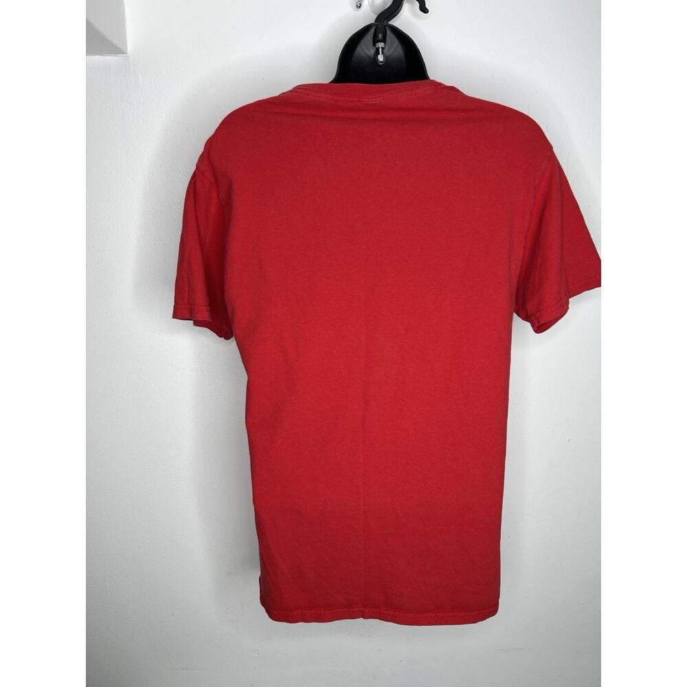 Vintage Dare Shirt Red Resist Drugs Fruit of the Loom Silver Y2K 90s Size Small - Picture 2 of 12